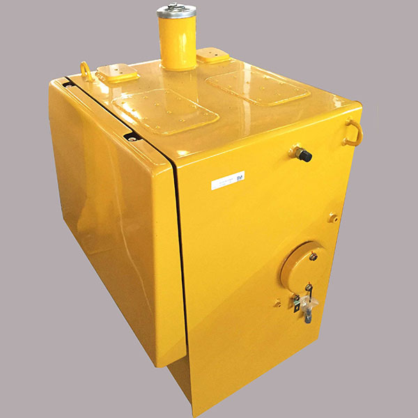 装载机机油箱的制作方法